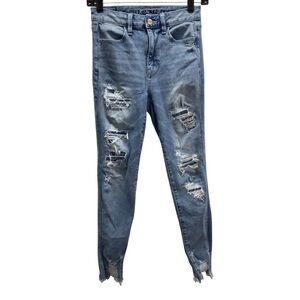 American Eagle Size 2 Regular-Super Hi Rise Jegging. Preowned
